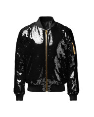 Bomber  à sequins noir Hathor Bomber  à sequins noir Hathor