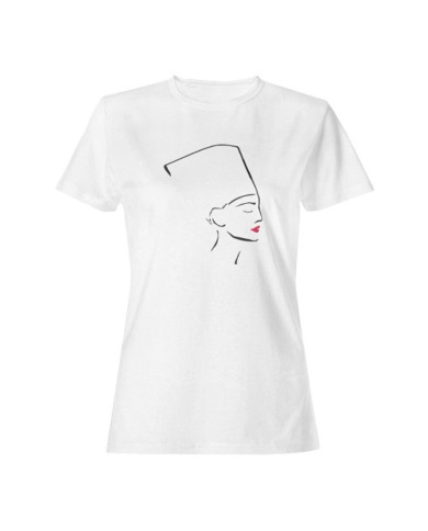 T-shirt blanc Néfertiti  in Paris T-shirt blanc Néfertiti  in Paris