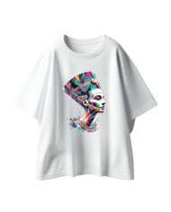 Robe t-shirt Néfertiti color full