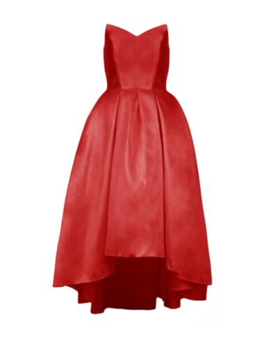 Robe bustier asymétrique Robe bustier asymétrique