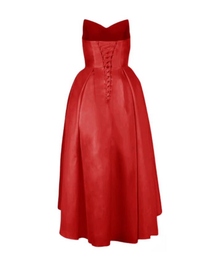 Robe bustier asymétrique Robe bustier asymétrique