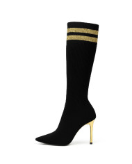 Bottes Néfertiti Or Noir – Tadoupika Bottes Néfertiti Or Noir – Tadoupika