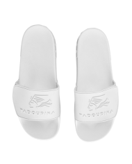 Claquettes blanches - Tadoupika