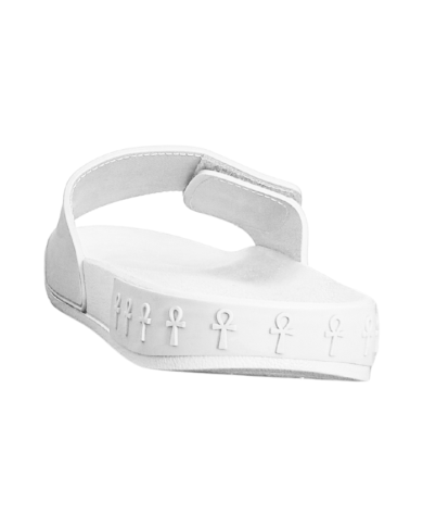 Claquettes blanches Ankh Claquettes blanches Ankh