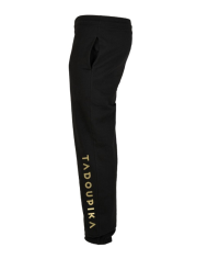 Jogging noir avec logos asymétriques Jogging noir avec logos asymétriques