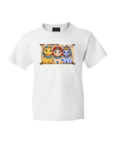 T-shirt blanc Petit Pharaon T-shirt blanc Petit Pharaon
