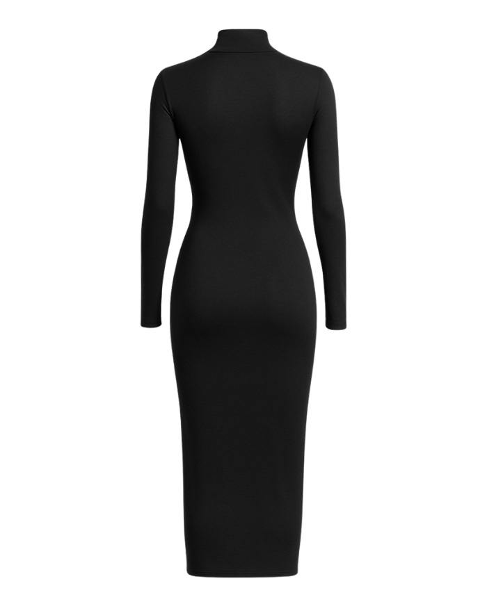 Robe sportswear noire logos asymétriques Robe sportswear noire logos asymétriques