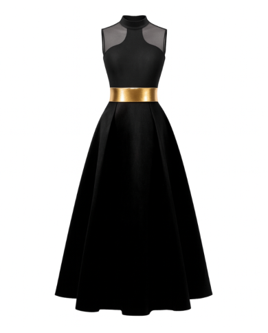 Robe réversible  noire Tadoupika Robe réversible  noire Tadoupika