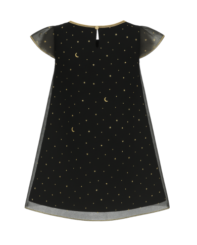 Robe noire étoilée Nout