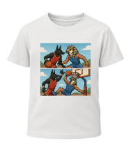 T-shirt Anubis & Horus Basketball – Collection Tadoupika Ado Égypte Antique