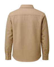 Chemise-Sweat Dunes beige sable | Tadoupika – Vêtement made in France