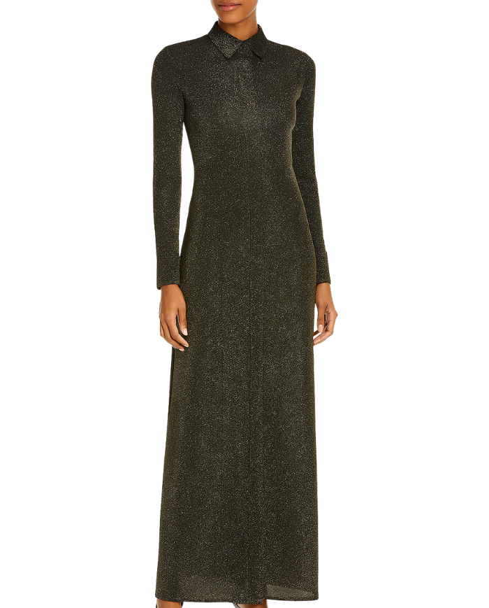 Robe chemise en lurex - Hathor