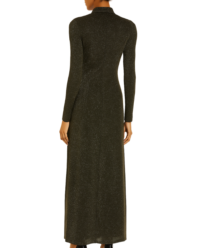 Robe chemise en lurex - Hathor