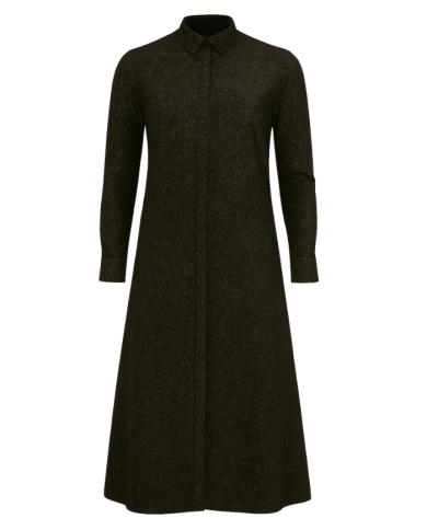 Robe chemise en lurex - Hathor