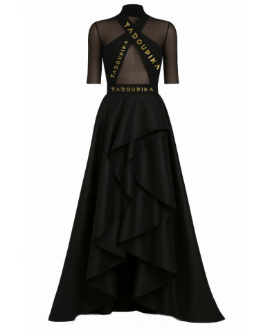 Robe sportswear noire Tadoupika