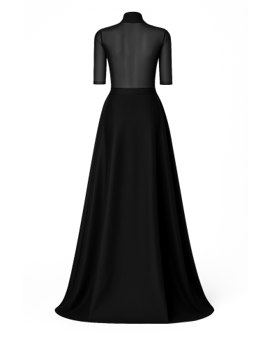 Robe sportswear noire Tadoupika