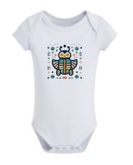 Body petit Scarabée fabriqué en France - Coton biologique - Tadoupika