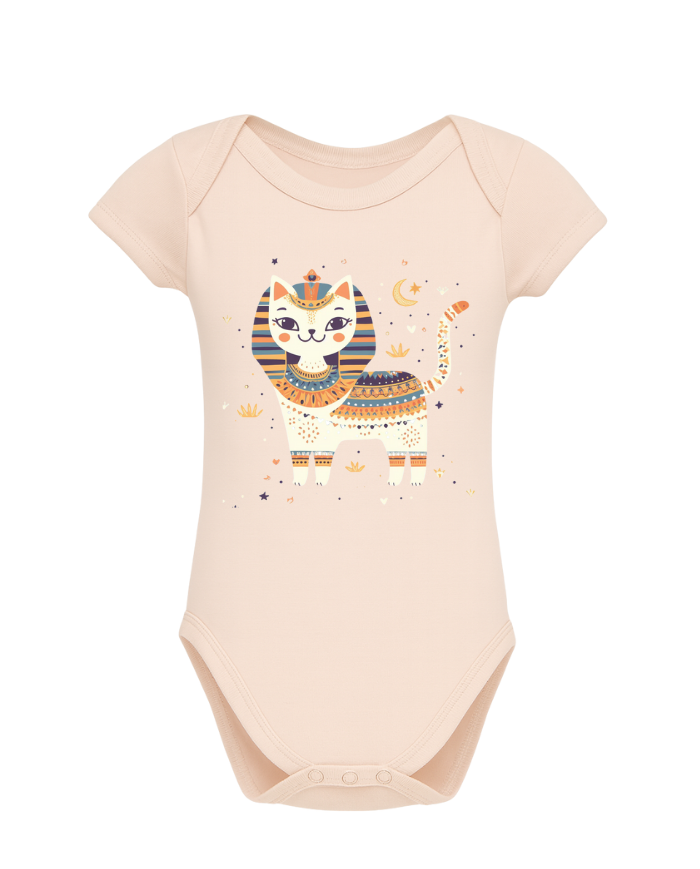 Body Mimi Bastet fabriqué en France - Coton biologique - Tadoupika