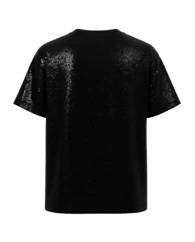T-shirt oversize à sequins – Unisexe t-shirt ou en robe | Tadoupika