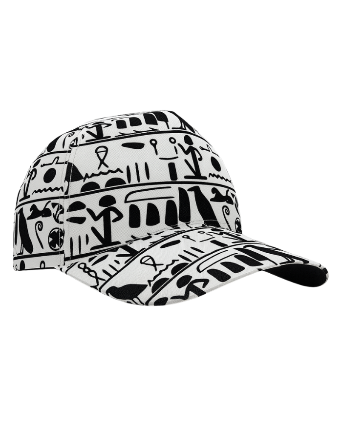 Casquette Hiéroglyphes