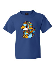 T-shirt bleu Petit Horus T-shirt bleu Petit Horus