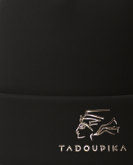 Bonnet sweat noir  en coton biologique - Conçu à Paris -  Tadoupika