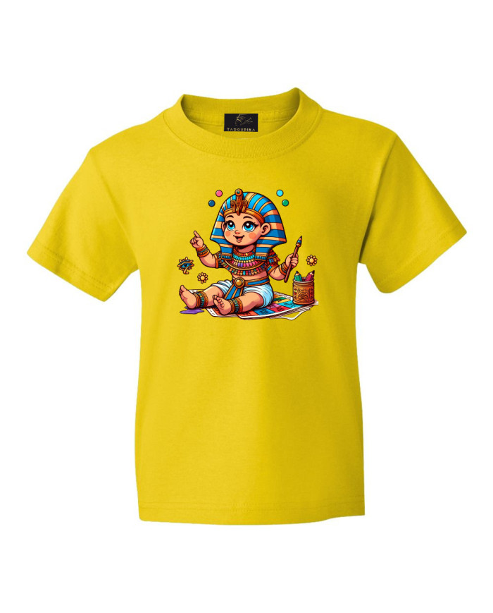 T-shirt Jaune Petit Pharaon T-shirt Jaune Petit Pharaon