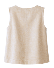 Top dos nu lin d - Fabriqué à Paris - Tadoupika