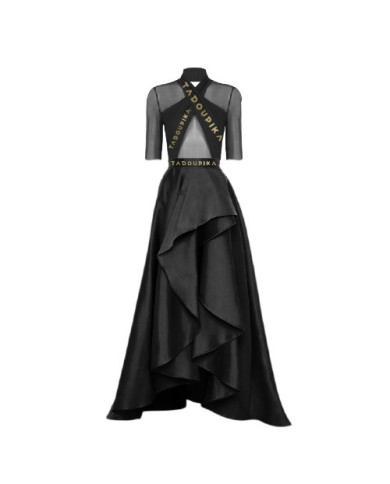 Robe sportwear noire Tadoupika Robe sportwear noire Tadoupika