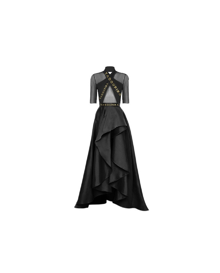 Robe sportwear noire Tadoupika Robe sportwear noire Tadoupika