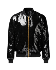 Bomber Sequins Noir Hathor Homme - Tadoupika Paris