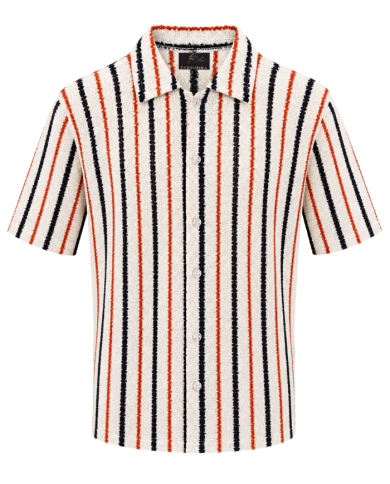 Chemise Kemet – Maille rayée | Tadoupika