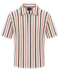 Chemise Kemet – Maille rayée | Tadoupika