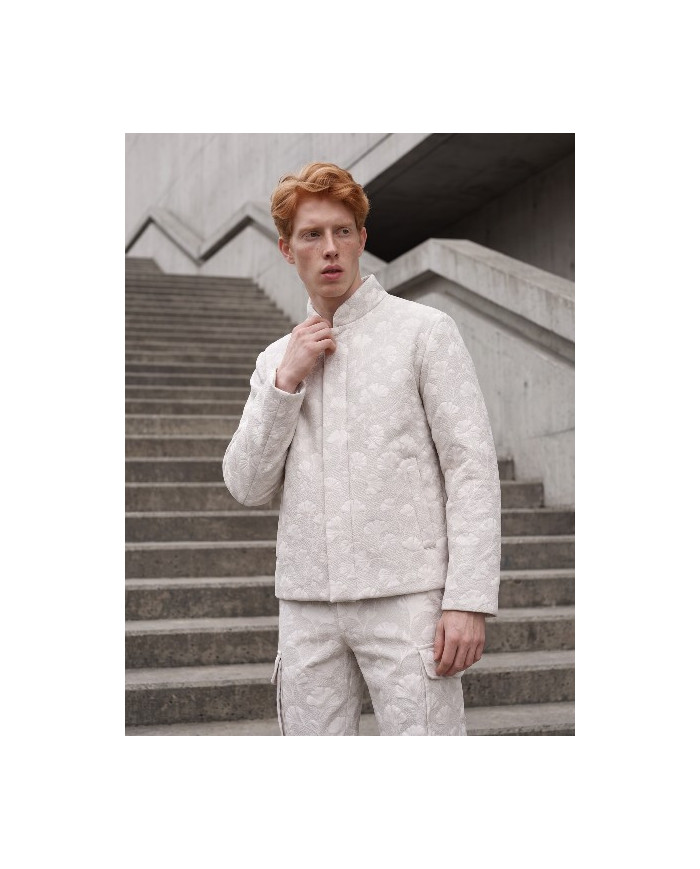Veste Illusion Papyrus | Jacquard Ginkgo  – Tadoupika