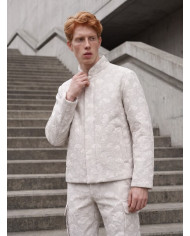 Veste Illusion Papyrus | Jacquard Ginkgo  – Tadoupika