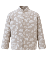 Veste Illusion Papyrus | Jacquard Ginkgo  – Tadoupika