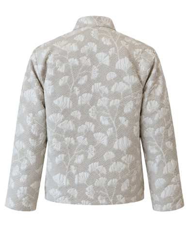 Veste Illusion Papyrus | Jacquard Ginkgo  – Tadoupika