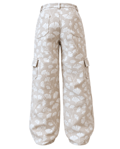 Vu de pantalon cargo Illusion papyrus.