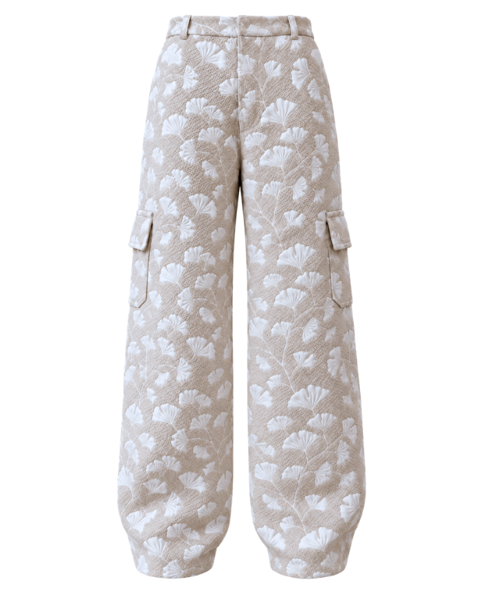 Pantalon cargo Illusion papyrus