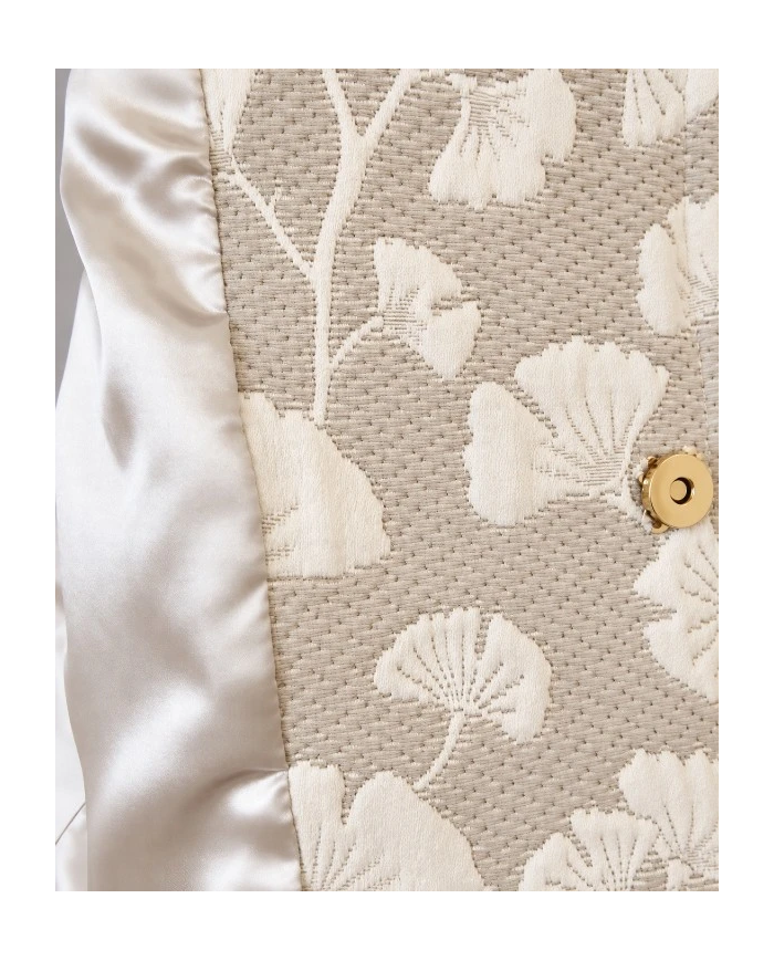 Veste Illusion Papyrus | Jacquard Ginkgo  – Tadoupika
