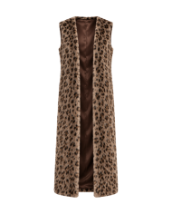 Gilet fausse fourrue sans manches - Mafdet