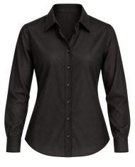 Chemisier noir femme en TENCEL - Tadoupika  fabriqué à Paris