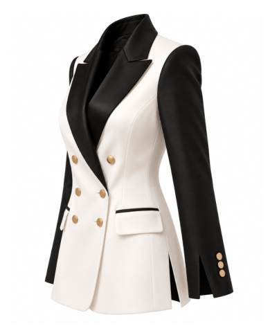 Blazer femme monochrome - Seth