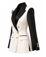 Blazer femme monochrome - Seth