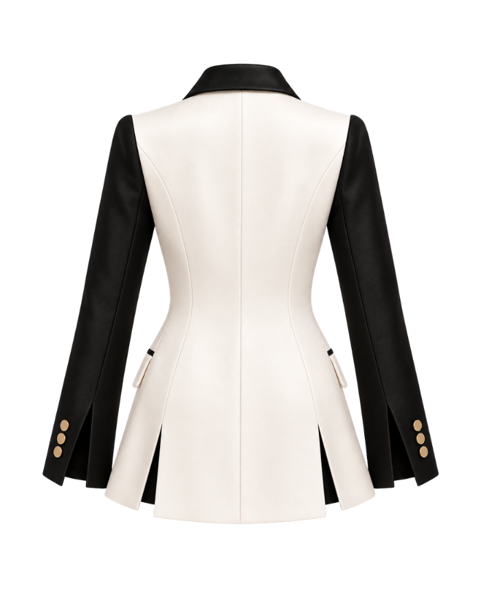 Blazer femme monochrome - Seth