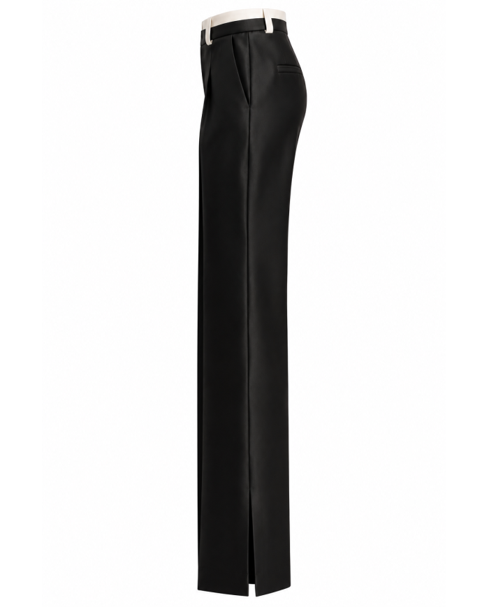 Pantalon classique monochrome - Seth Fabriqué à Paris