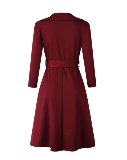 Robe hotsell fluide bordeaux
