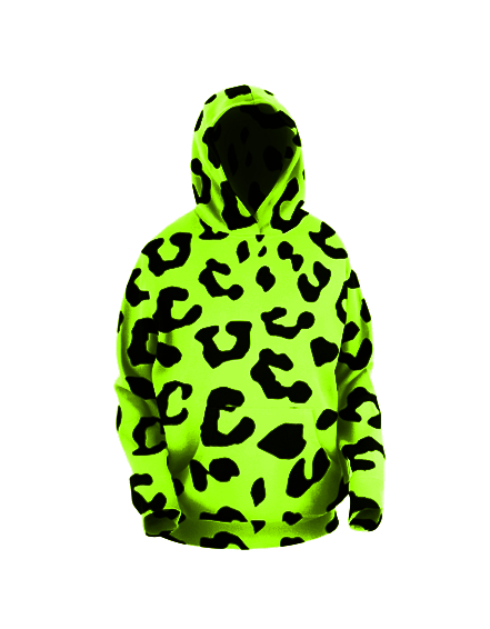 Sweat n on capuche imprim l opard hoodies Tadoupika