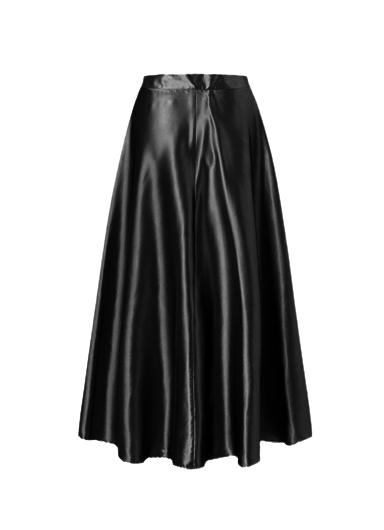 Jupe noir évasé clearance